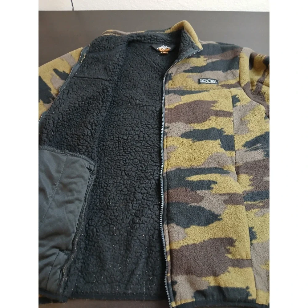 Pacific Trail Boys Camo Soft Warm Fleece‎ Jacket, Size L (14/16) #430C